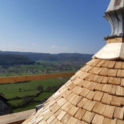 Une rénovation de bâtiment historique en région Bourgogne Franche Comté